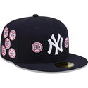 kepsar-platt-marinbla-justerad-59fifty-spike-lee-patches-fran-new-york-yankees-mlb-av-new-era