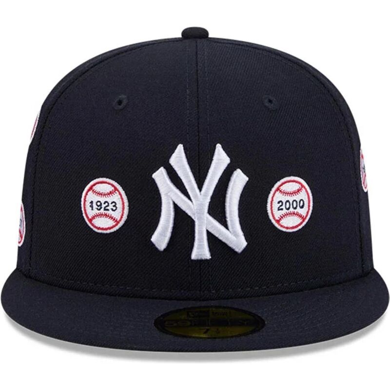 kepsar-platt-marinbla-justerad-59fifty-spike-lee-patches-fran-new-york-yankees-mlb-av-new-era