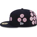 kepsar-platt-marinbla-justerad-59fifty-spike-lee-patches-fran-new-york-yankees-mlb-av-new-era