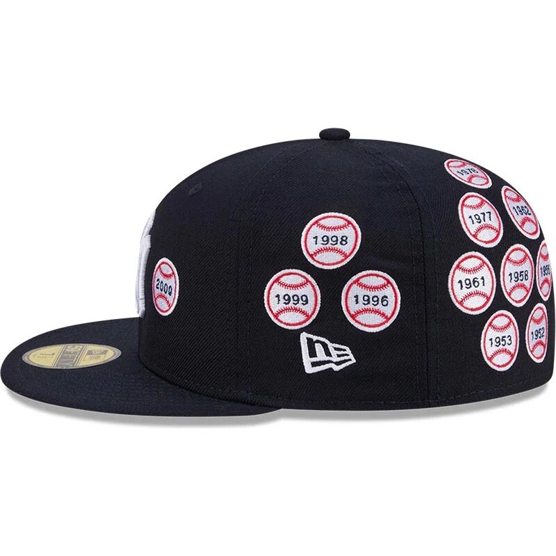 kepsar-platt-marinbla-justerad-59fifty-spike-lee-patches-fran-new-york-yankees-mlb-av-new-era