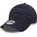 kepsar-bojd-marinbla-justerbart-band-9twenty-distress-wordmark-fran-new-york-yankees-mlb-av-new-era