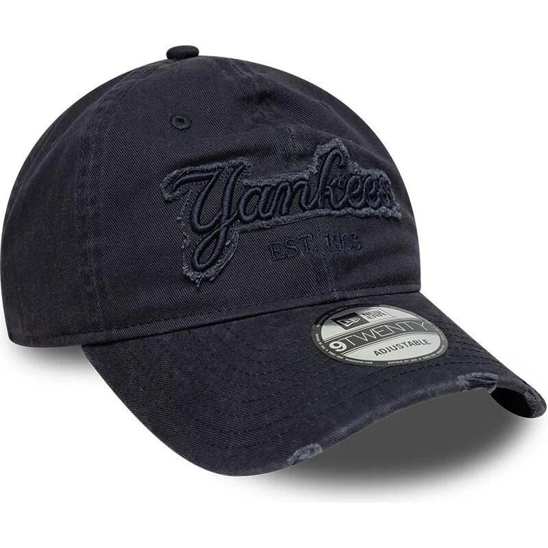 kepsar-bojd-marinbla-justerbart-band-9twenty-distress-wordmark-fran-new-york-yankees-mlb-av-new-era kepsar-bojd-marinbla-justerbart-band-9twenty-distress-wordmark-fran-new-york-yankees-mlb-av-new-era