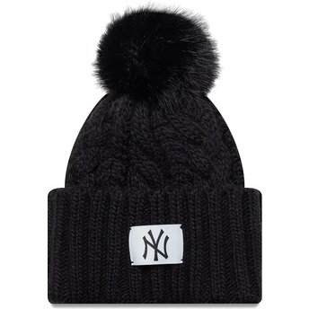 Mössor pompong svart för barn Cable från New York Yankees MLB av New Era