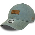 kepsar-bojd-bla-justerbart-band-9twenty-denim-fran-los-angeles-dodgers-mlb-av-new-era