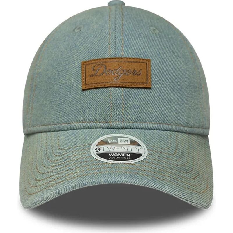 kepsar-bojd-bla-justerbart-band-9twenty-denim-fran-los-angeles-dodgers-mlb-av-new-era