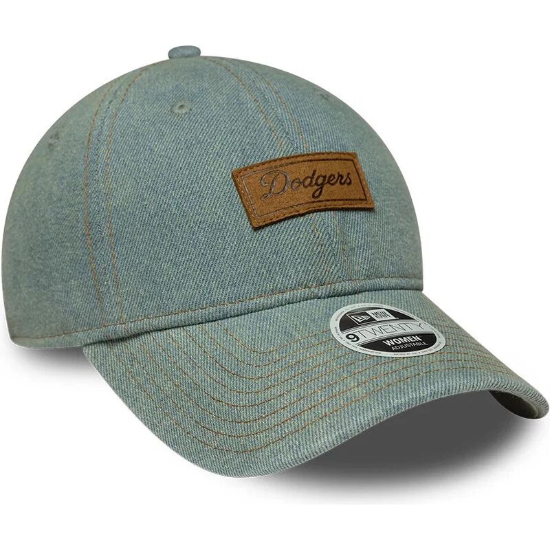kepsar-bojd-bla-justerbart-band-9twenty-denim-fran-los-angeles-dodgers-mlb-av-new-era