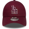 kepsar-bojd-rod-justerbart-band-9forty-team-outline-fran-los-angeles-dodgers-mlb-av-new-era
