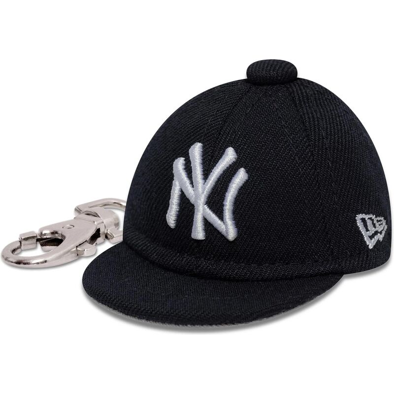 tillbehor-marinbla-llavero-mini-cap-keychain-fran-new-york-yankees-mlb-av-new-era