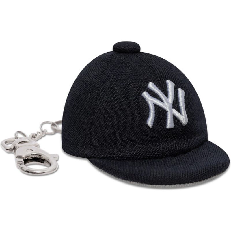 tillbehor-marinbla-llavero-mini-cap-keychain-fran-new-york-yankees-mlb-av-new-era