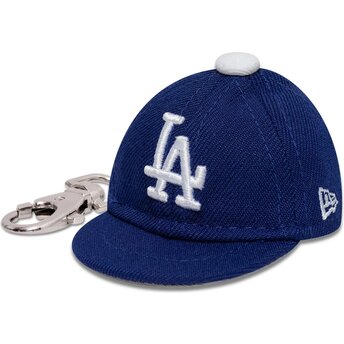 Tillbehör blå Llavero Mini Cap Keychain från Los Angeles Dodgers MLB av New Era