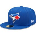kepsar-platt-bla-justerad-59fifty-ac-perf-fran-toronto-blue-jays-mlb-av-new-era
