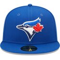 kepsar-platt-bla-justerad-59fifty-ac-perf-fran-toronto-blue-jays-mlb-av-new-era