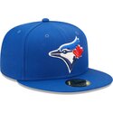 kepsar-platt-bla-justerad-59fifty-ac-perf-fran-toronto-blue-jays-mlb-av-new-era