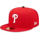 kepsar-platt-rod-justerad-59fifty-ac-perf-fran-philadelphia-phillies-mlb-av-new-era