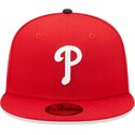 kepsar-platt-rod-justerad-59fifty-ac-perf-fran-philadelphia-phillies-mlb-av-new-era