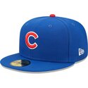 kepsar-platt-bla-justerad-59fifty-ac-perf-fran-chicago-cubs-mlb-av-new-era