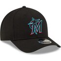 kepsar-bojd-svart-snapback-9forty-m-crown-player-replica-fran-miami-marlins-mlb-av-new-era