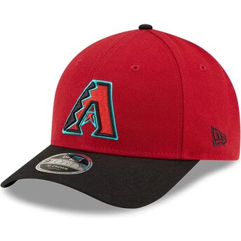 Kepsar böjd röd snapback 9FORTY M-Crown Player Replica från Arizona Diamondbacks MLB av New Era