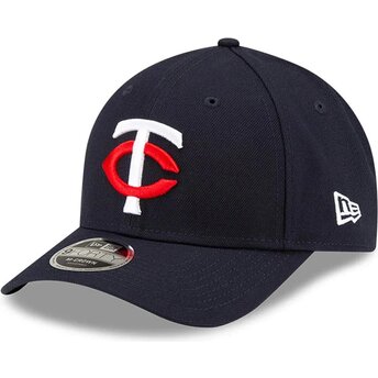 Kepsar böjd marinblå snapback 9FORTY M-Crown Player Replica från Minnesota Twins MLB av New Era