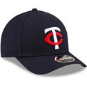 kepsar-bojd-marinbla-snapback-9forty-m-crown-player-replica-fran-minnesota-twins-mlb-av-new-era