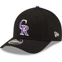 kepsar-bojd-svart-snapback-9forty-m-crown-player-replica-fran-colorado-rockies-mlb-av-new-era
