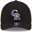 kepsar-bojd-svart-snapback-9forty-m-crown-player-replica-fran-colorado-rockies-mlb-av-new-era