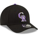 kepsar-bojd-svart-snapback-9forty-m-crown-player-replica-fran-colorado-rockies-mlb-av-new-era