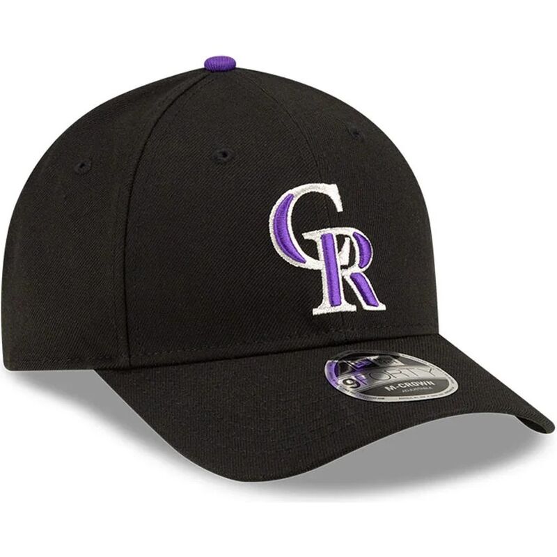 kepsar-bojd-svart-snapback-9forty-m-crown-player-replica-fran-colorado-rockies-mlb-av-new-era