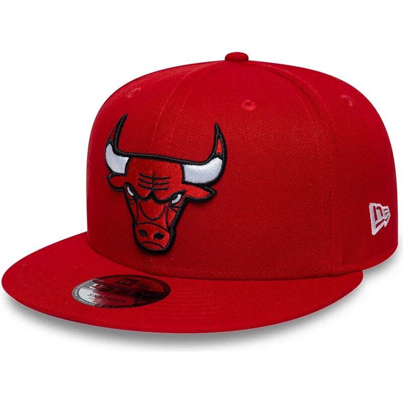 kepsar-platt-rod-snapback-9fifty-fran-chicago-bulls-nba-av-new-era