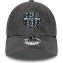 kepsar-bojd-gra-justerad-39thirty-faux-suede-fran-fc-barcelona-laliga-av-new-era