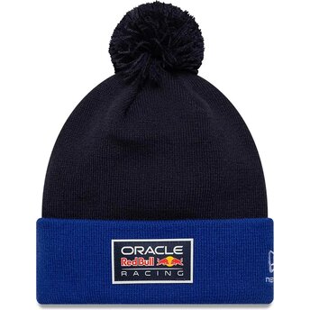 Mössor pompong marinblå Essentials Bobble från Red Bull Racing Formula 1 av New Era