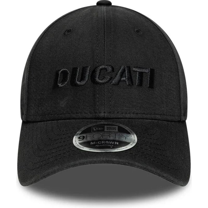 kepsar-bojd-svart-snapback-9forty-m-crown-wordmark-fran-ducati-motor-motogp-av-new-era