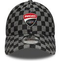 kepsar-bojd-svart-justerbart-band-9twenty-check-fran-ducati-motor-motogp-av-new-era