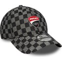 kepsar-bojd-svart-justerbart-band-9twenty-check-fran-ducati-motor-motogp-av-new-era