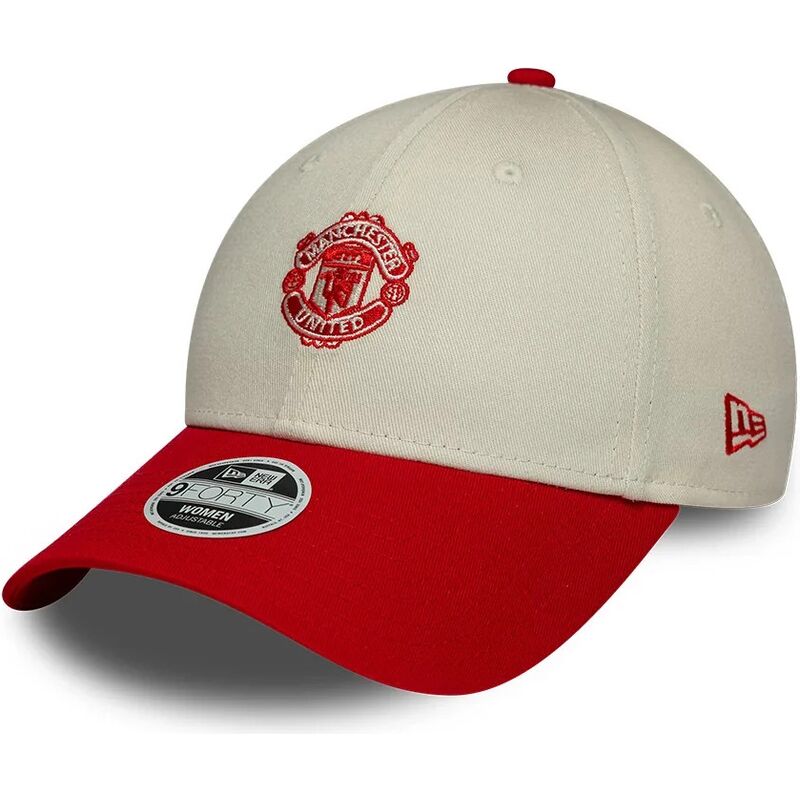 kepsar-bojd-beige-justerbart-band-9forty-contrast-fran-manchester-united-football-club-premier-league-av-new-era