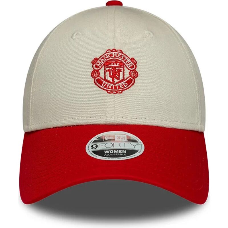 kepsar-bojd-beige-justerbart-band-9forty-contrast-fran-manchester-united-football-club-premier-league-av-new-era
