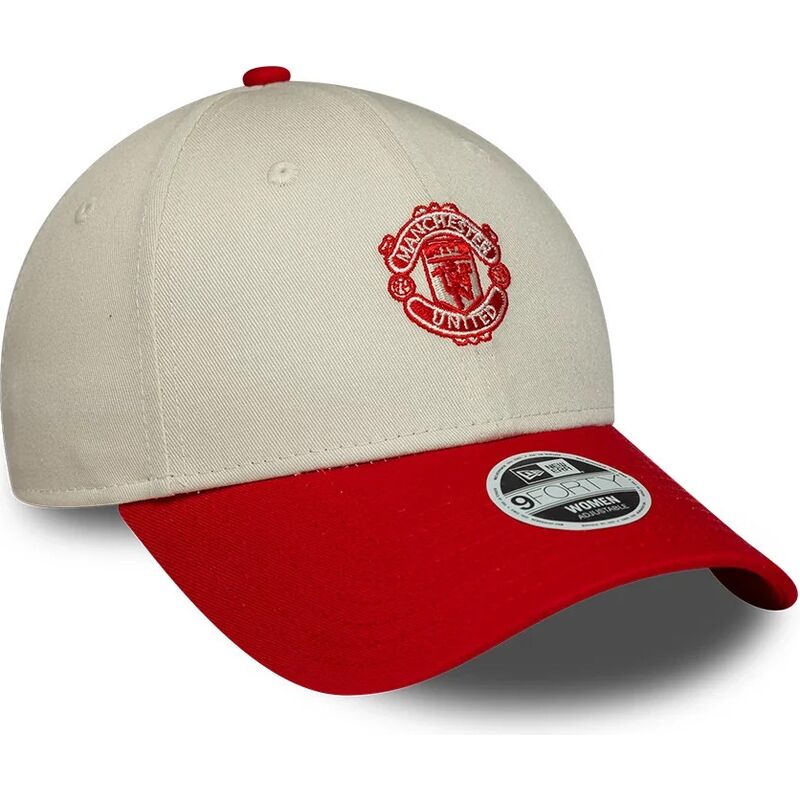 kepsar-bojd-beige-justerbart-band-9forty-contrast-fran-manchester-united-football-club-premier-league-av-new-era