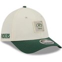 kepsar-bojd-gron-justerad-39thirty-m-crown-training-2026-fran-green-bay-packers-nfl-av-new-era