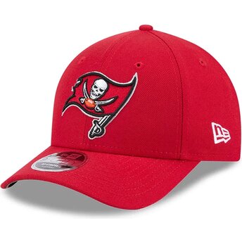 Kepsar böjd brun snapback 9FORTY M-Crown Team från Tampa Bay Buccaneers NFL av New Era