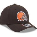 kepsar-bojd-brun-snapback-9forty-m-crown-team-fran-cleveland-browns-nfl-av-new-era