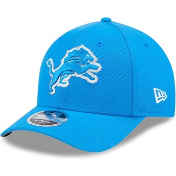 Kepsar böjd blå snapback 9FORTY M-Crown Team från Detroit Lions NFL av New Era