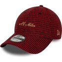 kepsar-bojd-rod-justerbart-band-9forty-houndstooth-fran-ac-milan-serie-a-av-new-era