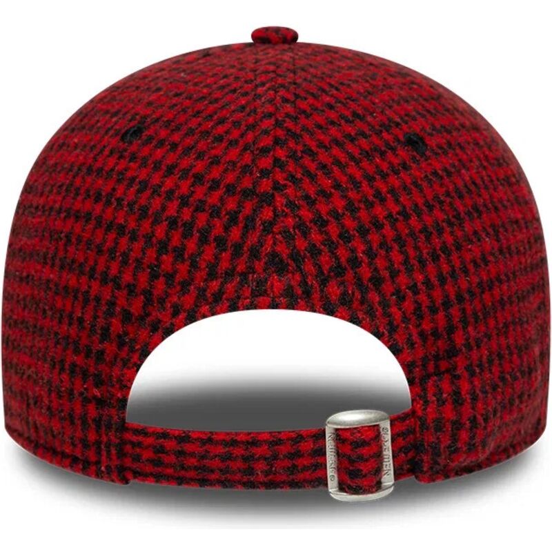 kepsar-bojd-rod-justerbart-band-9forty-houndstooth-fran-ac-milan-serie-a-av-new-era