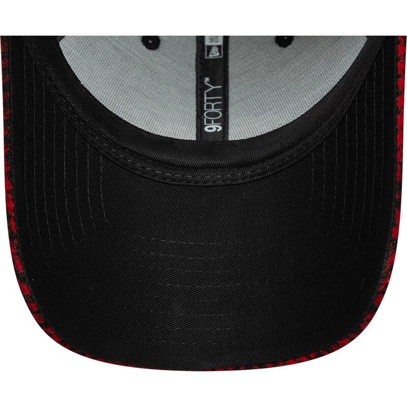kepsar-bojd-rod-justerbart-band-9forty-houndstooth-fran-ac-milan-serie-a-av-new-era