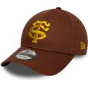 kepsar-bojd-brun-snapback-9forty-seasonal-fran-stade-toulousain-top-14-av-new-era