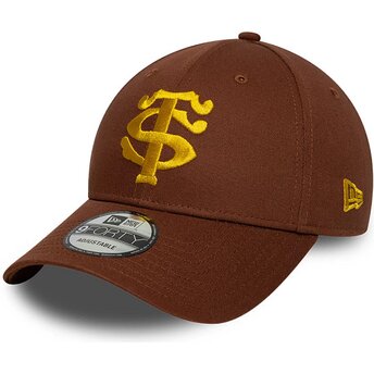 Kepsar böjd brun snapback 9FORTY Seasonal från Stade Toulousain Top 14 av New Era