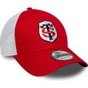 kepsar-bojd-rod-justerbart-band-9forty-league-fran-stade-toulousain-top-14-av-new-era