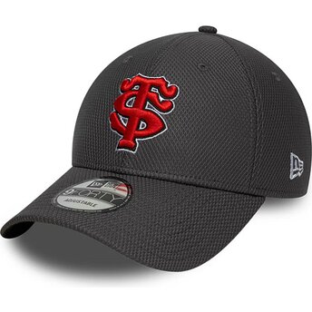 Kepsar böjd grå snapback 9FORTY Diamond Era från Stade Toulousain Top 14 av New Era