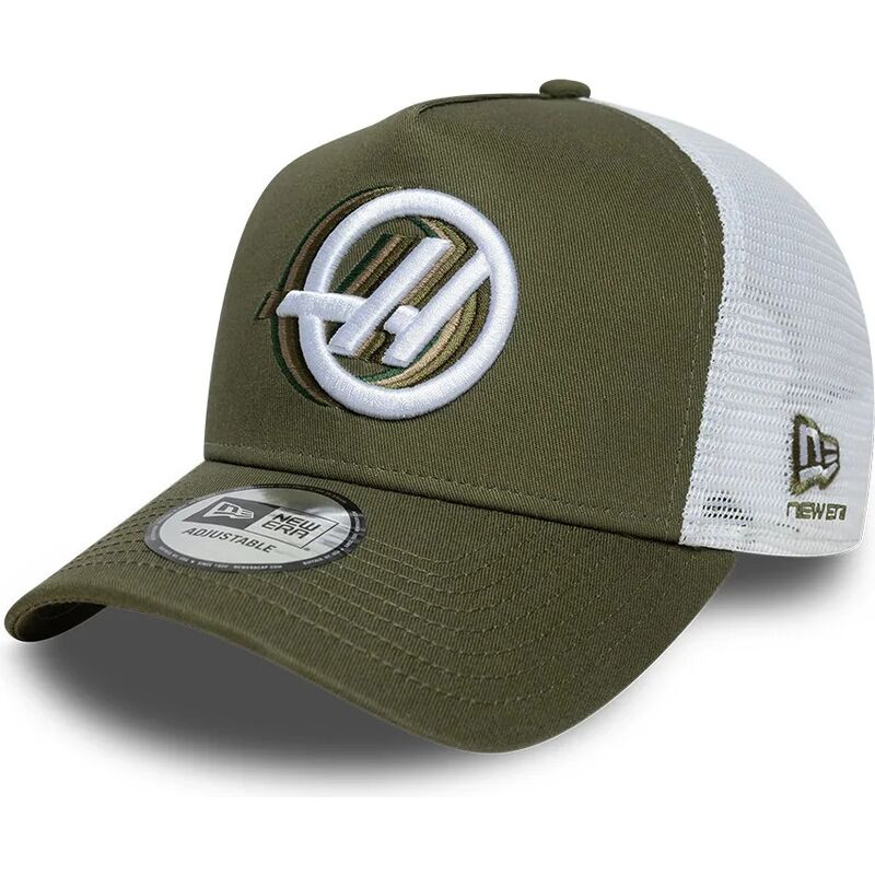 kepsar-bojd-gron-snapback-a-frame-seasonal-fran-haas-f1-team-formula-1-av-new-era