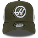 kepsar-bojd-gron-snapback-a-frame-seasonal-fran-haas-f1-team-formula-1-av-new-era